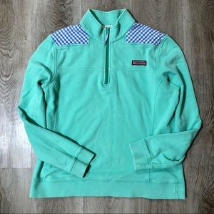 Vineyard Vines quarter zip sweater SEE description